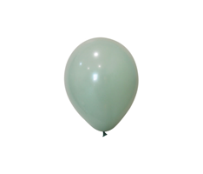 Rota Party Pack of 20 Piece 12 inch Metallic Latex Balloon - Mild Green - Zoom Image