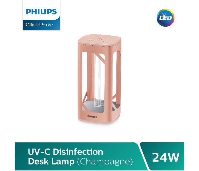 Philips 24W UV-C Disinfection Desk Lamps - Champagne - Zoom Image 2