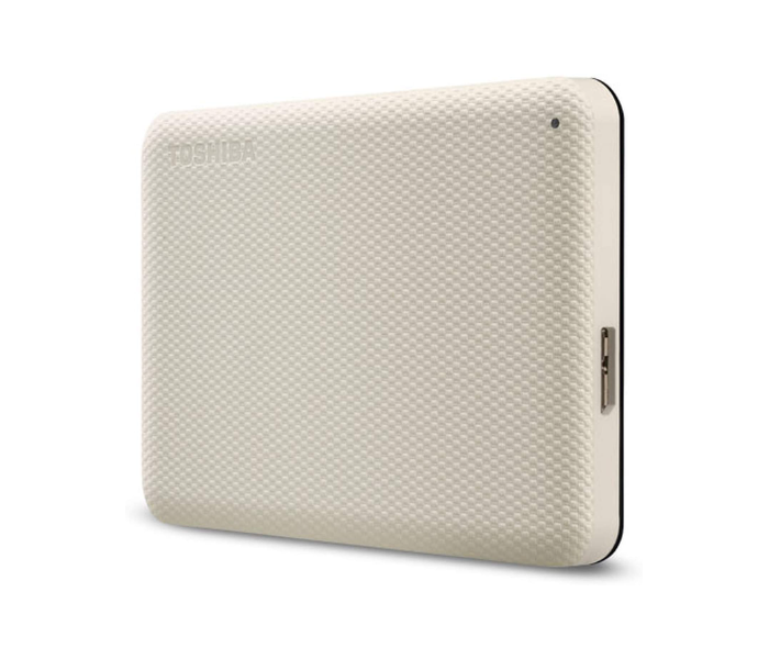 Toshiba HDTCA20EW3AA 2TB USB 3.2 Gen 1 Canvio Advance Portable Hard drive With Automatic Backup - Light Beige - Zoom Image 3