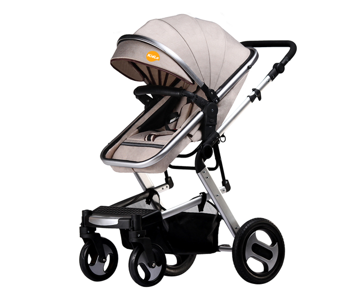 KidLe S-001 High View Stroller - Beige - Zoom Image