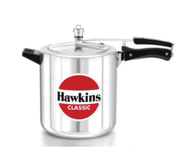 Hawkins B50W-CL8T 8 Litre Classic Pressure Cooker - Silver - Zoom Image