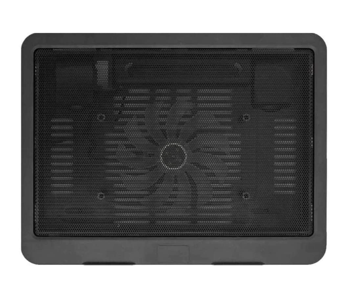 Laptop 360X280X3mm Cooler Cooling Pad With LED - Black - Zoom Image 6