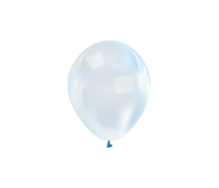 Rota Party 12 Inch Extra Transparent 10 Pieces Balloon - Blue - Zoom Image