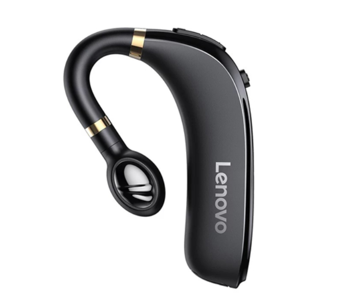 Lenovo HX106 Bluetooth Wireless Earphone Pro Ear Hook - Black - Zoom Image 1