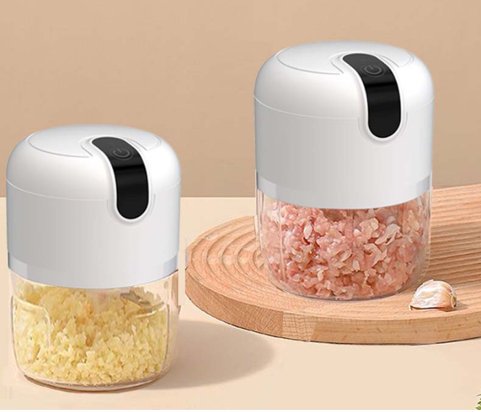 Generic Wireless Mini USB Rechargeable Electric Food Maker Processor JA166- White - Zoom Image 4