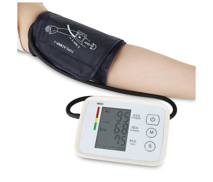 FN- Electronic CK-A155 Blood Pressure Meter - White - Zoom Image 4