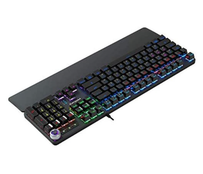 Philips USB SPK8605 Wired Mechanical Keyboard - Black - Zoom Image 3