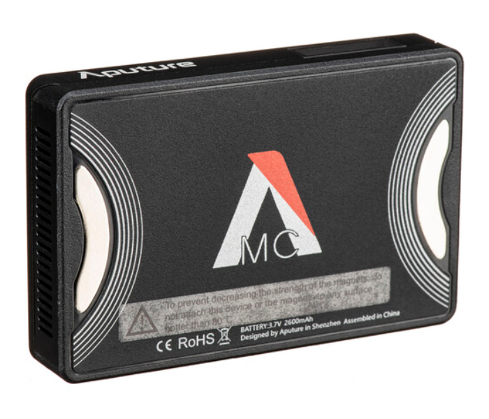 Aputure AWP-5504 AL-MC Multi Colour Led Light – Black and White - Zoom Image 2