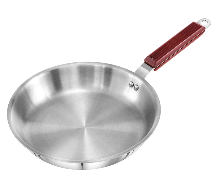 Hawkins SSF26 26cm Tri- Ply Stainless Steel Frying Pan - Silver - Zoom Image 1