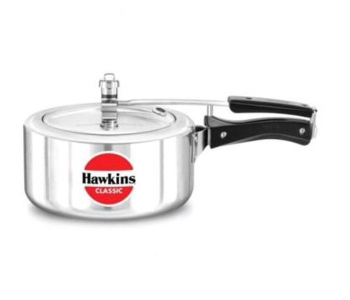 Hawkins A35W-CL35 3.5 Litre Classic Pressure Cooker - Silver - Zoom Image