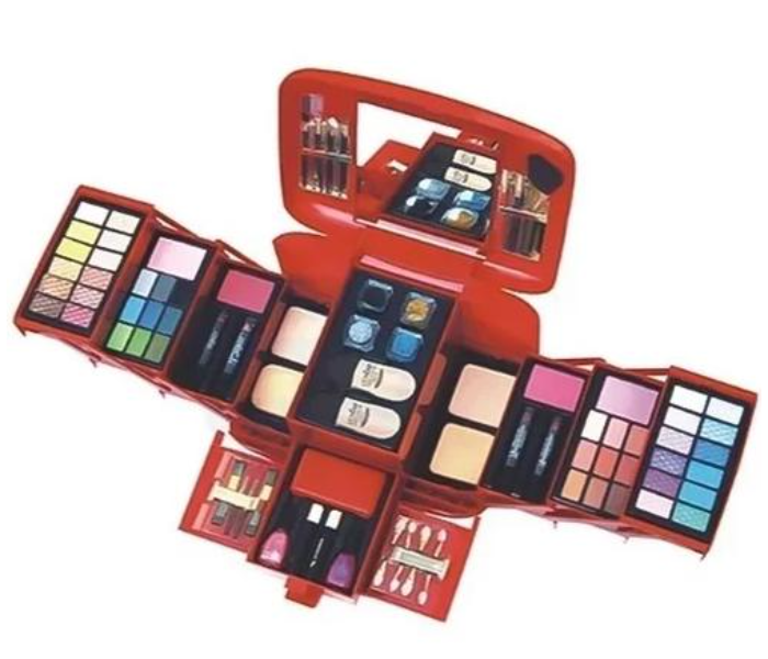 KMES High Quality Colorful Cosmetic Makeup Kit Sets - Red - Zoom Image 2