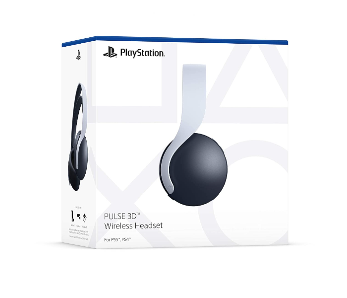 Sony Pulse 3D Wireless Headset - White and Black - Zoom Image 2