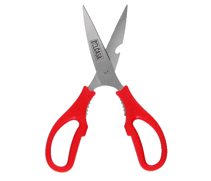 Delcasa DC1842 8 inch Kitchen Scissors - Red - Zoom Image 1