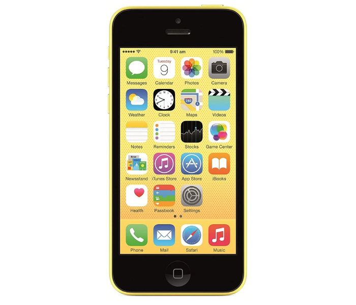 Apple iPhone 5C 32GB Storage 4G LTE Refurbished - Yellow - Zoom Image 1