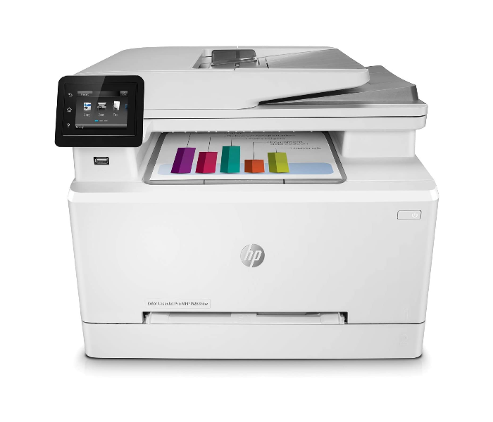 HP Color LaserJet Pro M283FDW Wireless All-in-One Laser Printer - White - Zoom Image 1