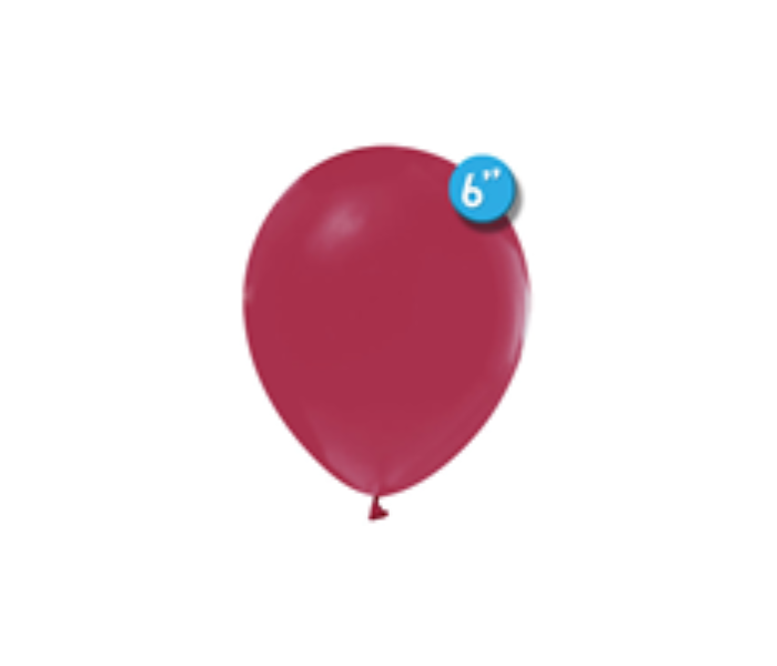 Rota Party Pack of 50 Pieces 6 inch Standard Latex Balloon - Damson - Zoom Image