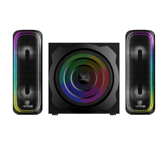 Vertux SONICTHUNDER-80 80W Gaming Speaker - Black - Zoom Image 1