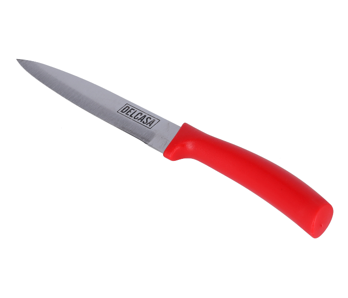 Delcasa DC1824 5 inch Utility Knife - Red - Zoom Image 1