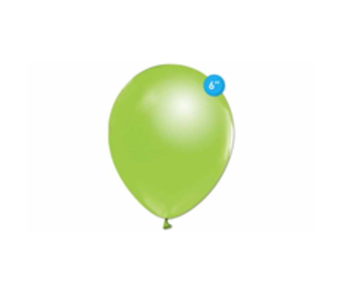 Rota Party Pack of 50 Pieces 6 inch Standard Latex Balloon - Light Green - Zoom Image