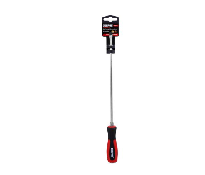 Geepas GT59217 250mm Metal Head Screwdriver - Red and Black - Zoom Image 1