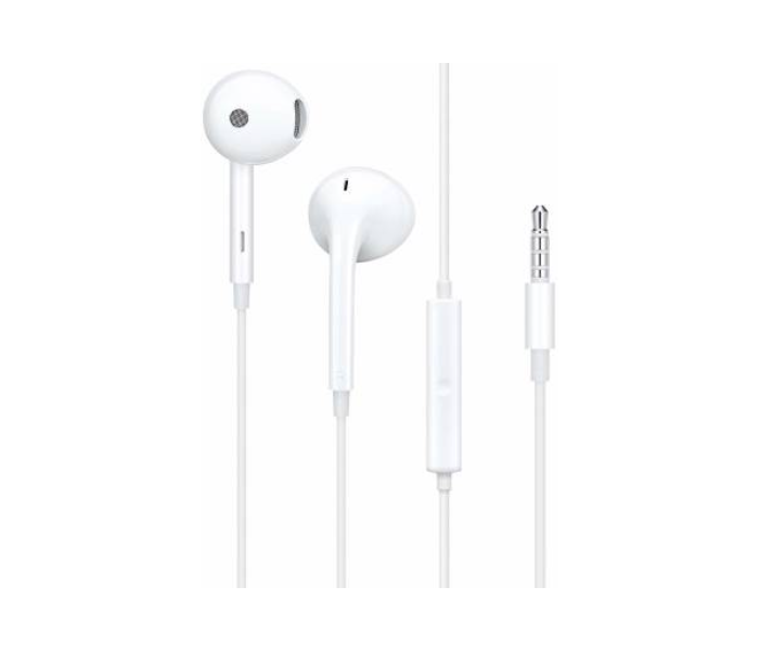 FG MH135 in-Ear Earphones for Smart Phones - White - Zoom Image 1