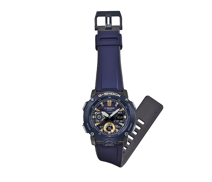 Casio GA-2000-2AVDR G-Shock Standard Analogue Digital Watch for Men - Dark Blue - Zoom Image 2