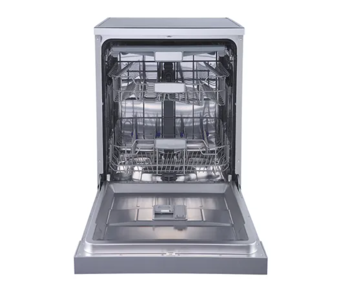 Evvoli EVDW-143MS 7 Programs 14 Place 3 Baskets Electric Dishwasher - Silver - Zoom Image 2