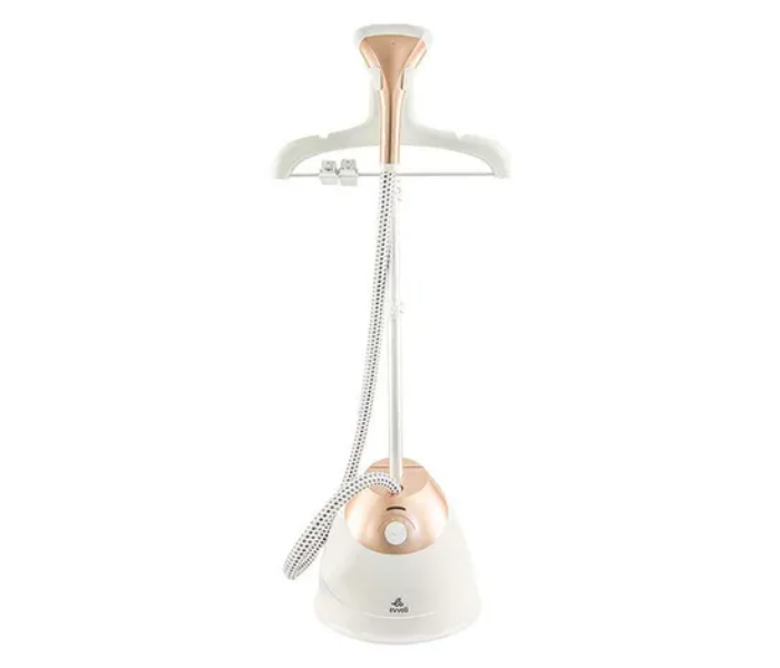 Evvoli EVIR-GS1750G 2.5 Liter 3 Stage Garment Steamer - White and Gold - Zoom Image 1