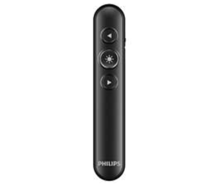 Philips 2.4GHz SPT9404  Wireless Presenter with Red Laser Pointer and Page Key - Black - Zoom Image 1