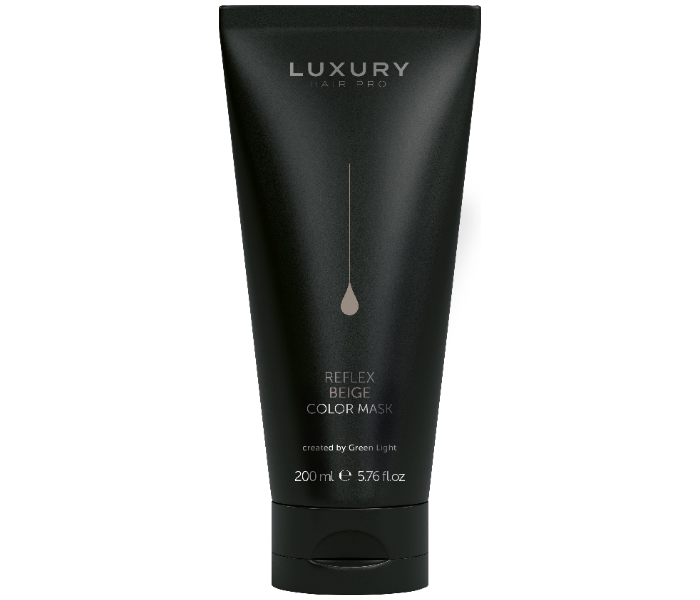 Luxury Hair Pro 200ml Colour Mask - Reflex Beige - Zoom Image