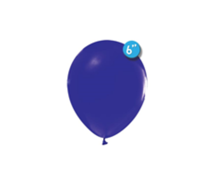 Rota Party Pack of 20 Pieces 6 inch Standard Latex Balloon - Macaron Blue - Zoom Image