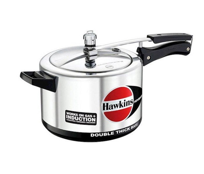 Hawkins H56W 5 Litre Hevibase Induction Pressure Cooker - Black - Zoom Image