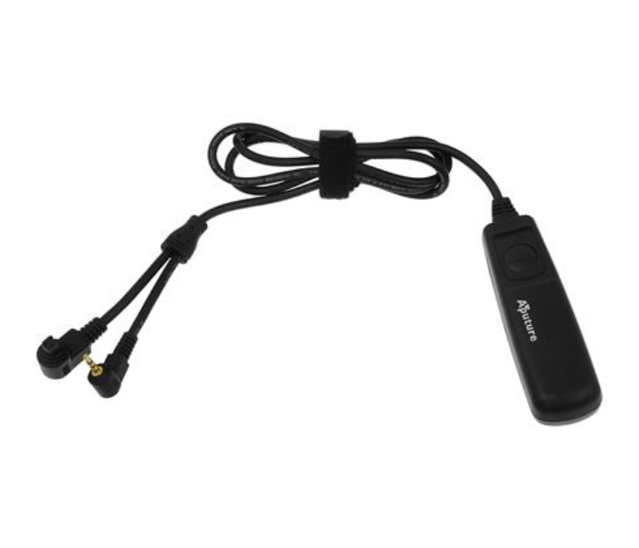 APUTURE AWP-3181 Universal Camera Remote Shutter Release Cable - Black - Zoom Image 2