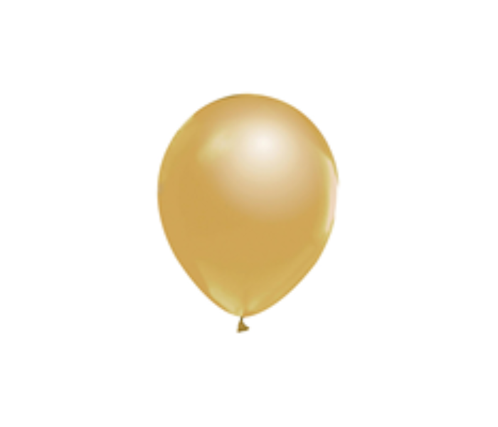 Rota Party Pack of 20 Piece 12 inch Metallic Latex Balloon - Gold - Zoom Image