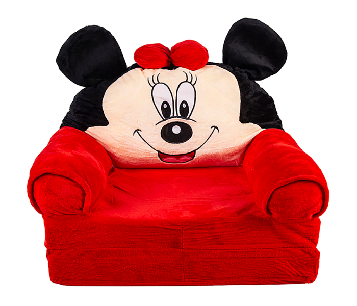 KidLe YEY-MLS Mickey Mouse Shape Baby Backrest Folding Sofa - Red - Zoom Image