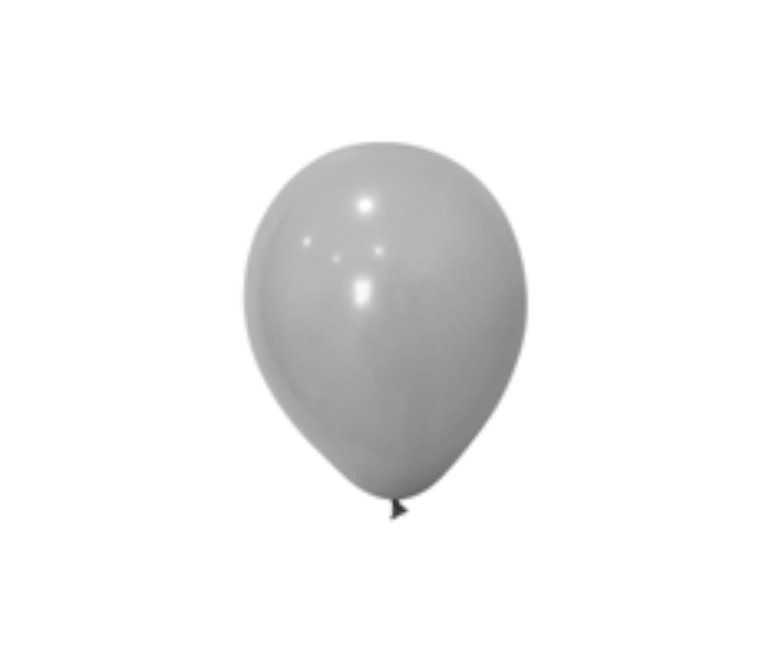 Rota Party 12 Inch Latex Standard 100 Pcs Balloon - Grey - Zoom Image