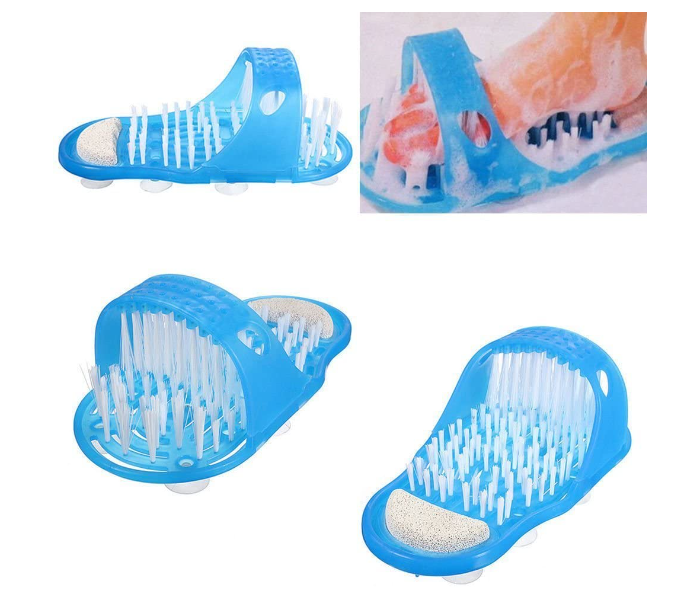 Easy Feet Slippers Foot Cleaning Tool- Blue - Zoom Image 2