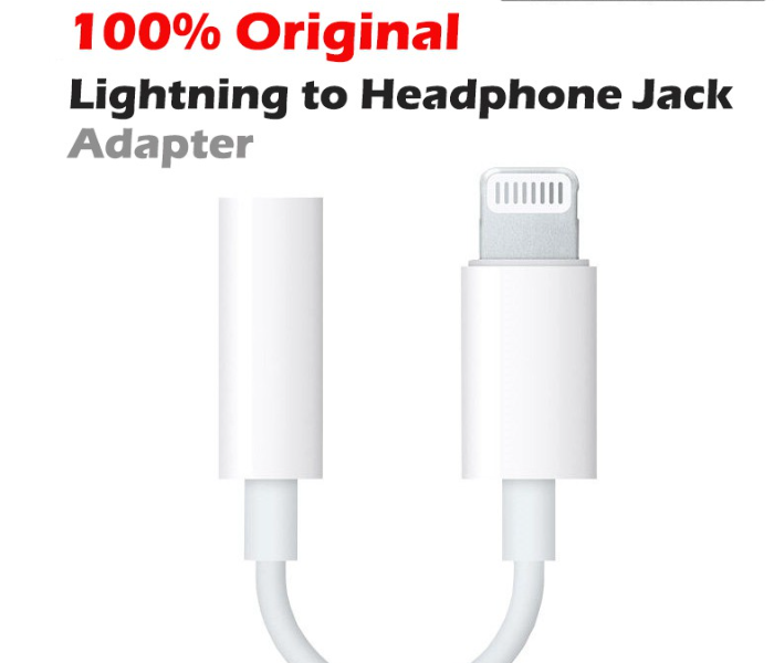 Jongo JH-002 Lightning To Headphone Jack Adapter For iPhone - Zoom Image 1