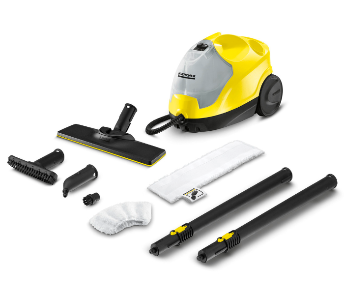 Karcher 1.512-452.0 SC 4 Easy Fix Steam Cleaner - Yellow and Black - Zoom Image 1