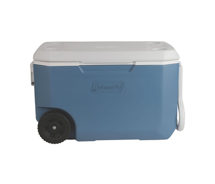 Coleman Quart Xtreme 5 Wheeled Ice Box - White and Blue - Zoom Image 2