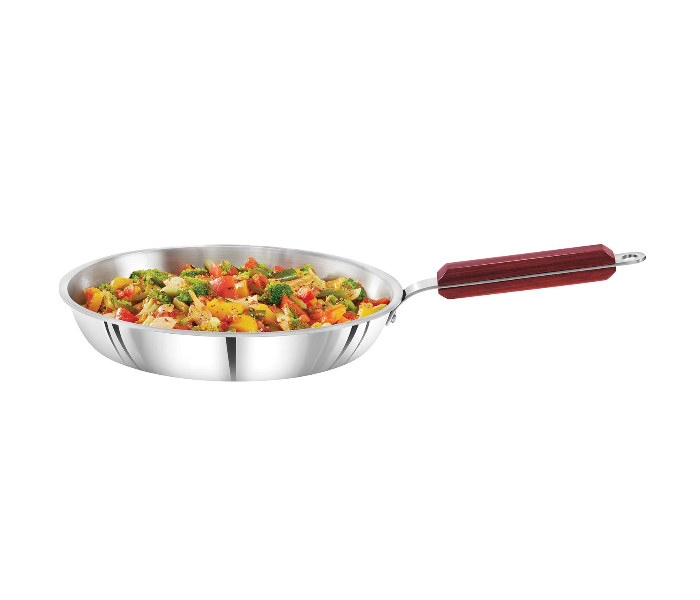 Hawkins SSF26 26cm Tri- Ply Stainless Steel Frying Pan - Silver - Zoom Image 2