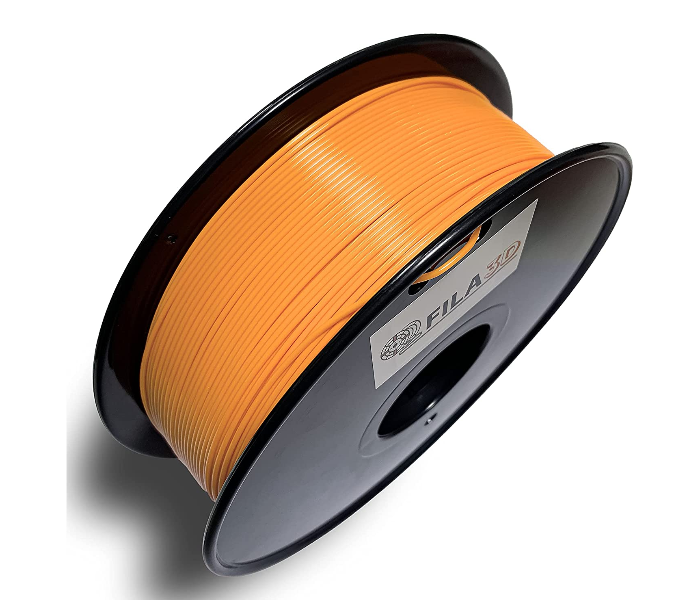 Fila3D 1.75mm TPU 1Kg 3D Printer Filament Transparent - Orange  - Zoom Image 2