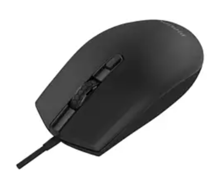 Philips Stylish SPK7204 Design HD Optical Tracking Wired Mouse - Black - Zoom Image 4