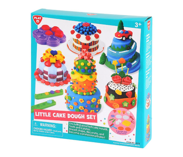 PlayGo Little Cake Dough Set of 4 X 2 Oz Dough Toy for Kids - Zoom Image 2