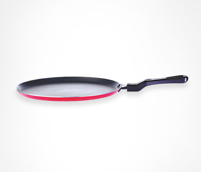 Premier 2021 28cm Non-Stick Large Supreme Tawa - Red & Black - Zoom Image