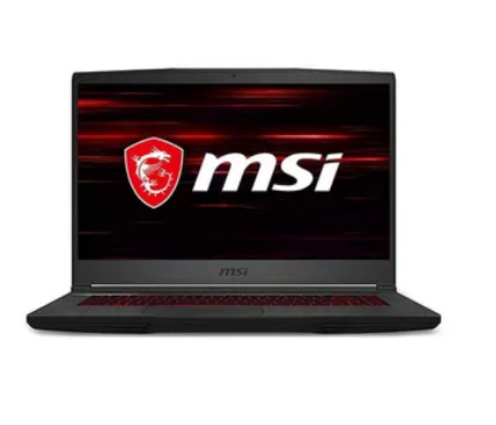 MSI GF63 Thin 10SCXR 15.6inch Intel Core i7 8GB RAM 512GB SSD Windows 10 Home Gaming Laptop - Black - Zoom Image 1