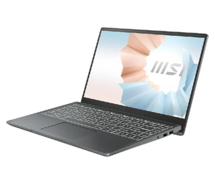 MSI Modern B10RBSW 14 Inch Intel Core i5-10510U 8 GB RAM 512 GB Storage NVIDIA GeForce MX350- Carbon Grey - Zoom Image 2