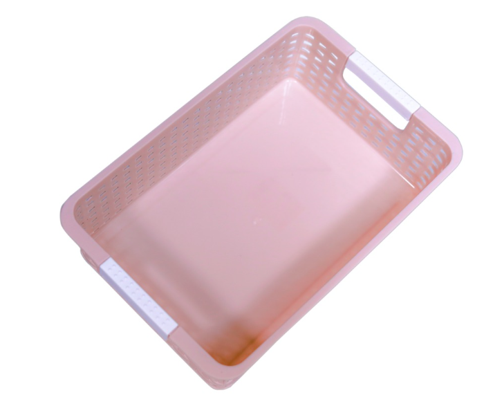 Taqdeer YN-937 Plastic Desk Storage Tray - Beige - Zoom Image 2