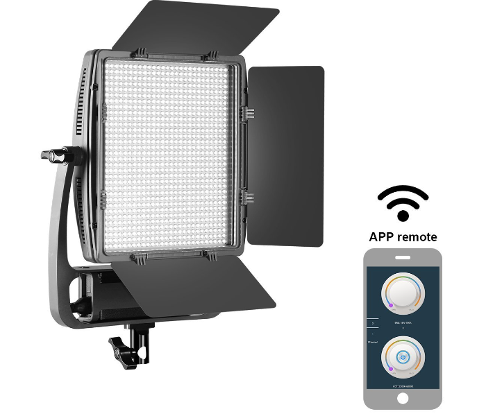 GVM AWP-1225 BI- Colour LED Video Light S900D Stand Lighting Kit - Zoom Image 2