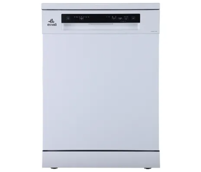 Evvoli EVDW-143MS 7 Programs 14 Place 3 Baskets Electric Dishwasher - Silver - Zoom Image 1